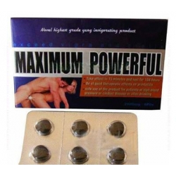 Maximum Powerful herbal natuurlijke erectiepil 12 pillen